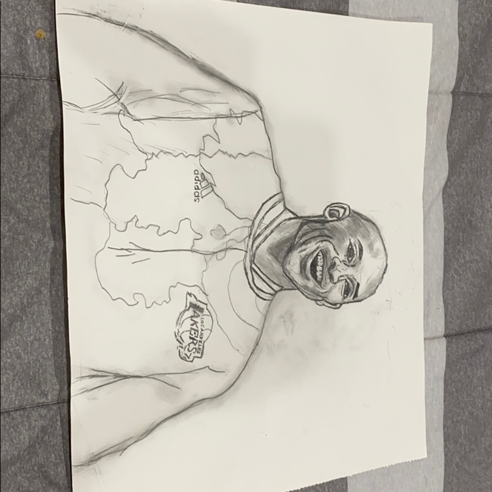 Kobe hand drawing